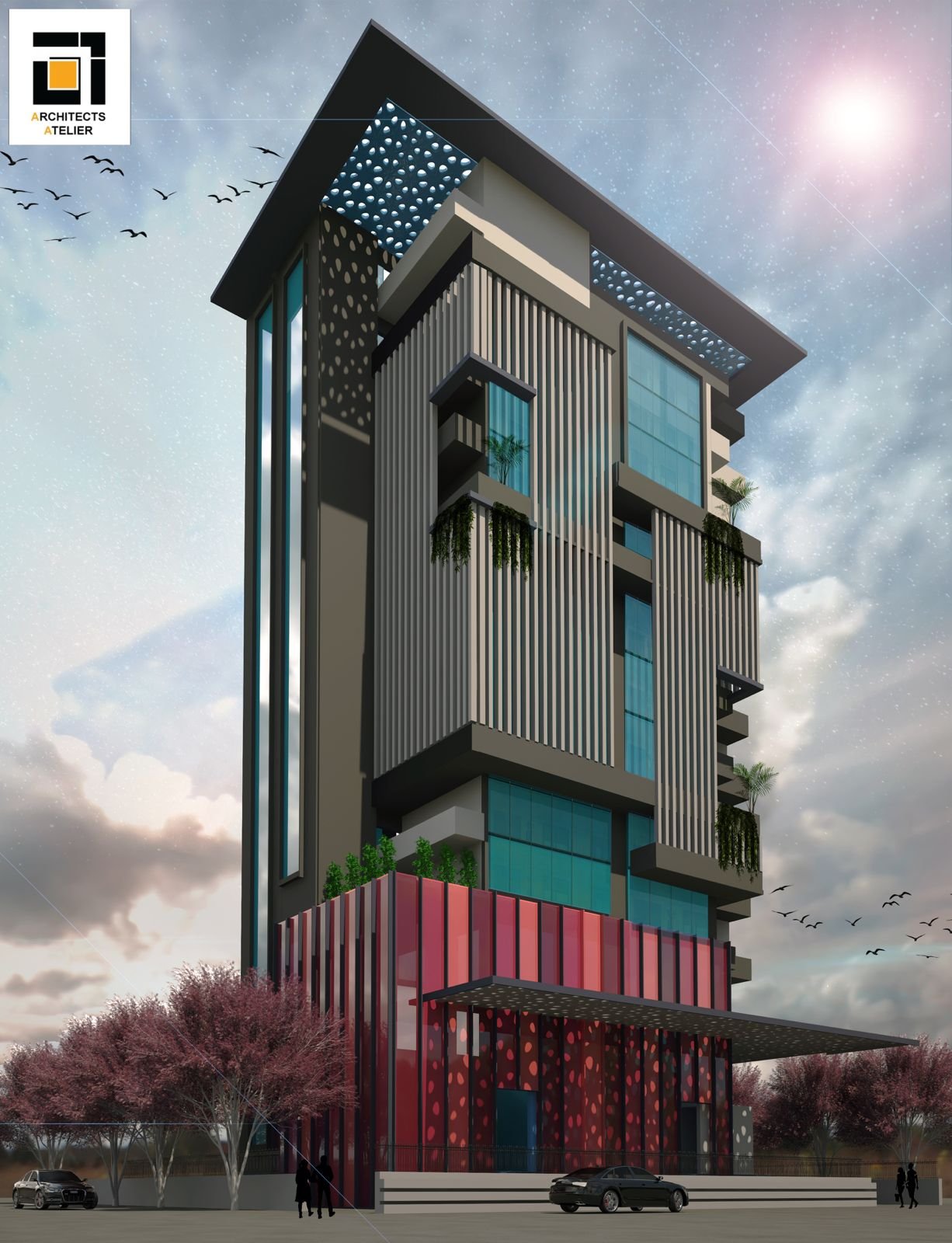 Modern Commercial Building Design