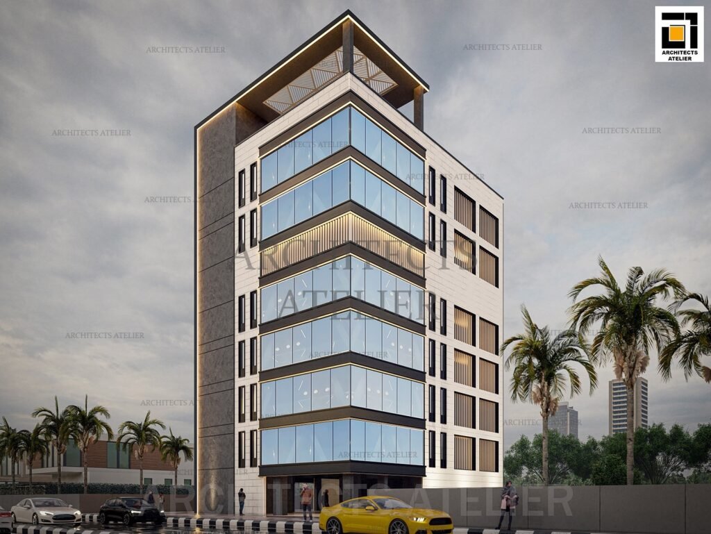 Modern Commercial Building Design
