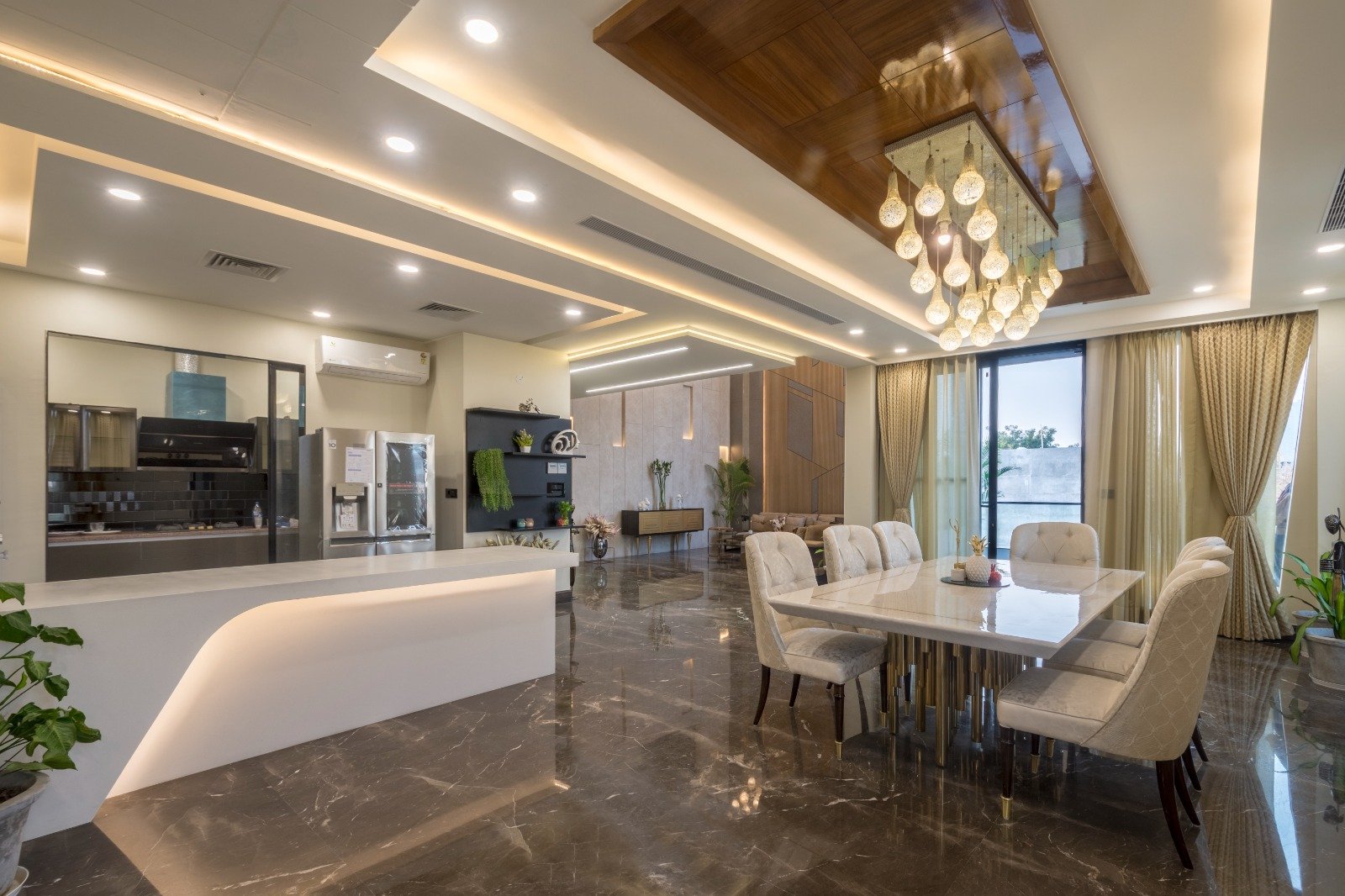 Luxury Open-Concept Interior Design: Creating Elegant, Functional, and Timeless Living Spaces